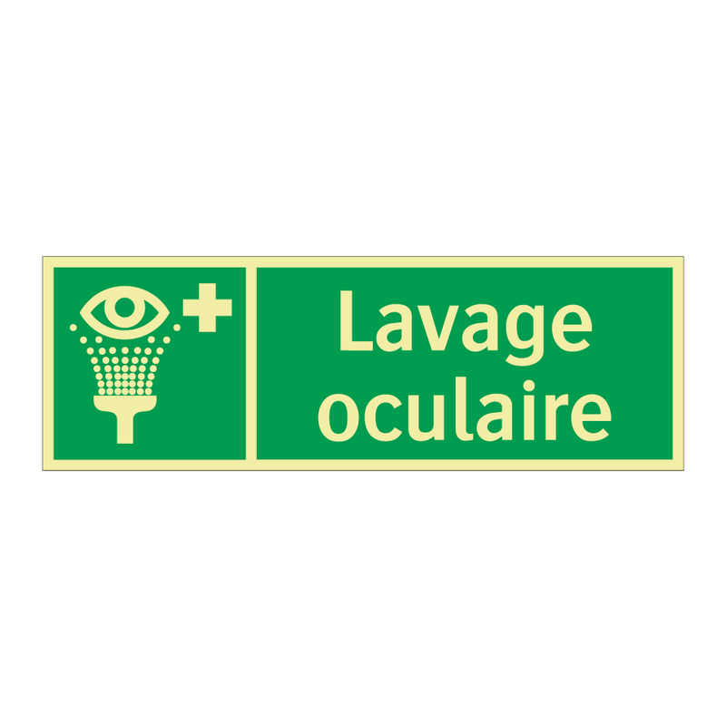 Lavage oculaire