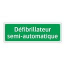 Défibrillateur semi-automatique