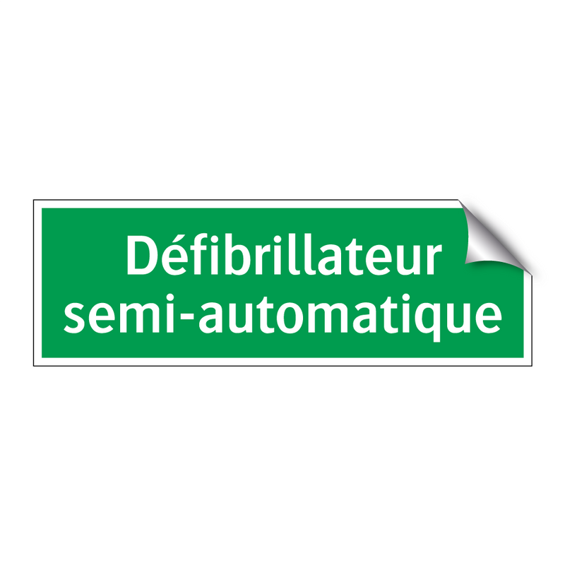 Défibrillateur semi-automatique