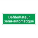 Défibrillateur semi-automatique