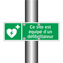 Ce site est équipé d'un défibrillateur