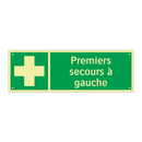 Premiers secours à gauche