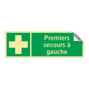 Premiers secours à gauche
