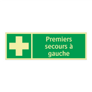 Premiers secours à gauche