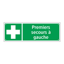 Premiers secours à gauche