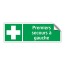 Premiers secours à gauche