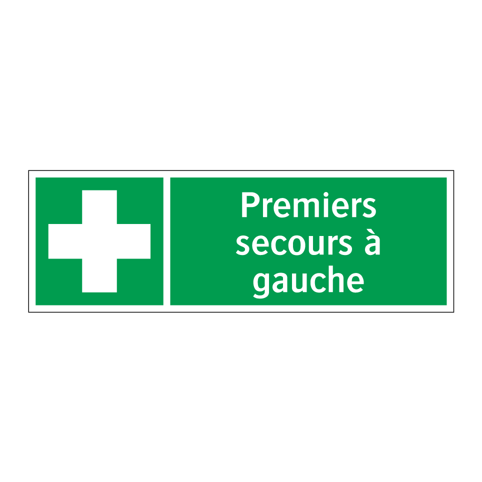 Premiers secours à gauche