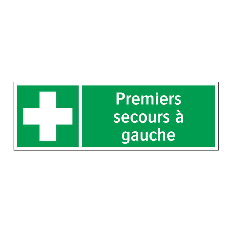 Premiers secours à gauche