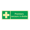 Premiers secours à droite