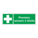 Premiers secours à droite