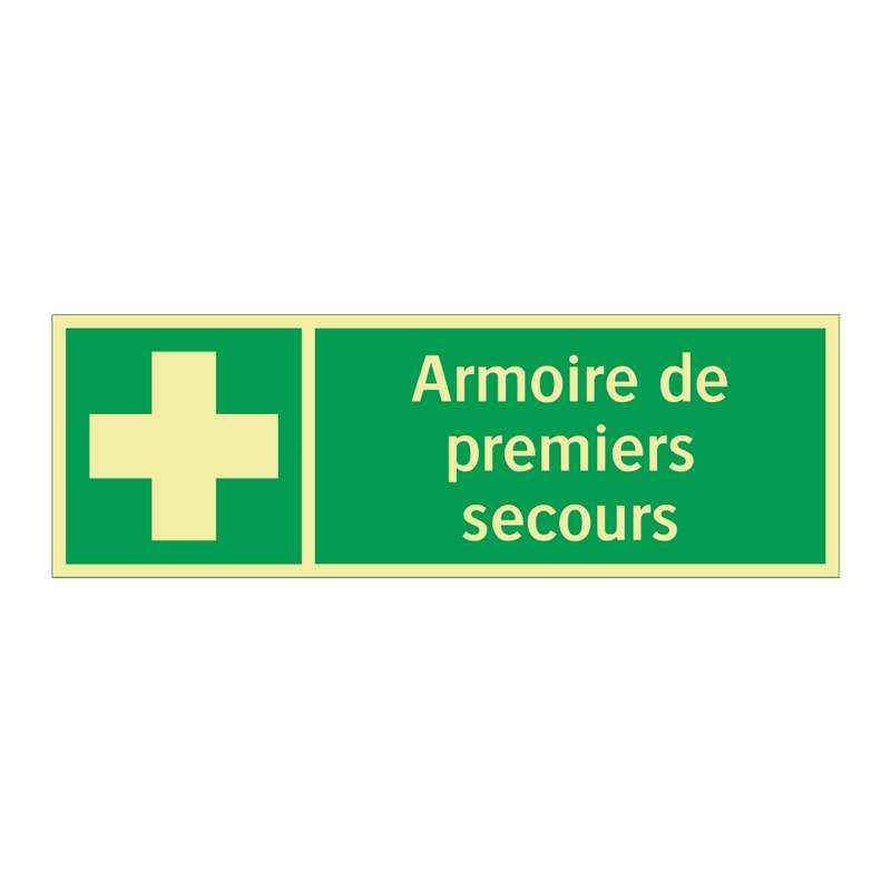 Armoire de premiers secours