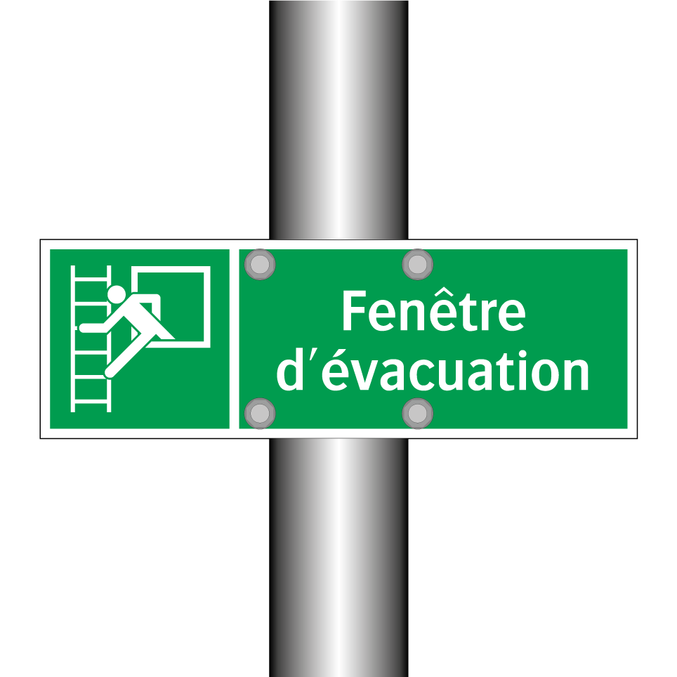 Fenêtre d'évacuation