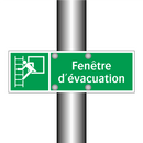 Fenêtre d'évacuation