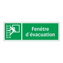 Fenêtre d'évacuation
