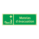 Matelas d'évacuation