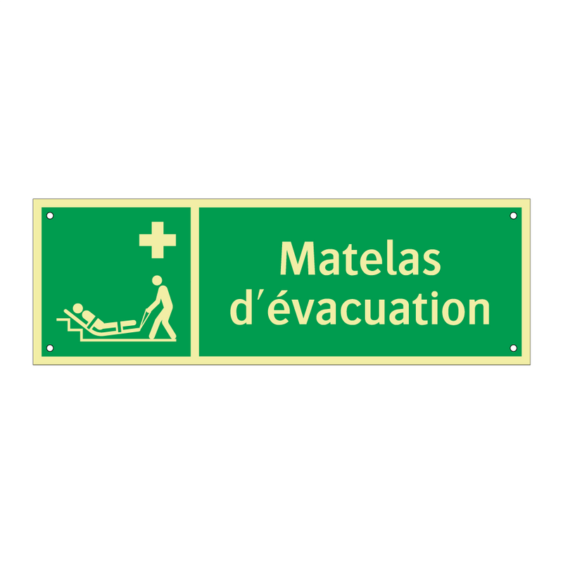 Matelas d'évacuation