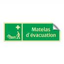 Matelas d'évacuation