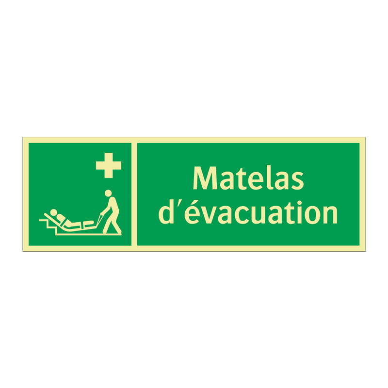 Matelas d'évacuation