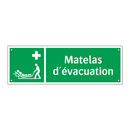 Matelas d'évacuation