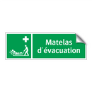 Matelas d'évacuation