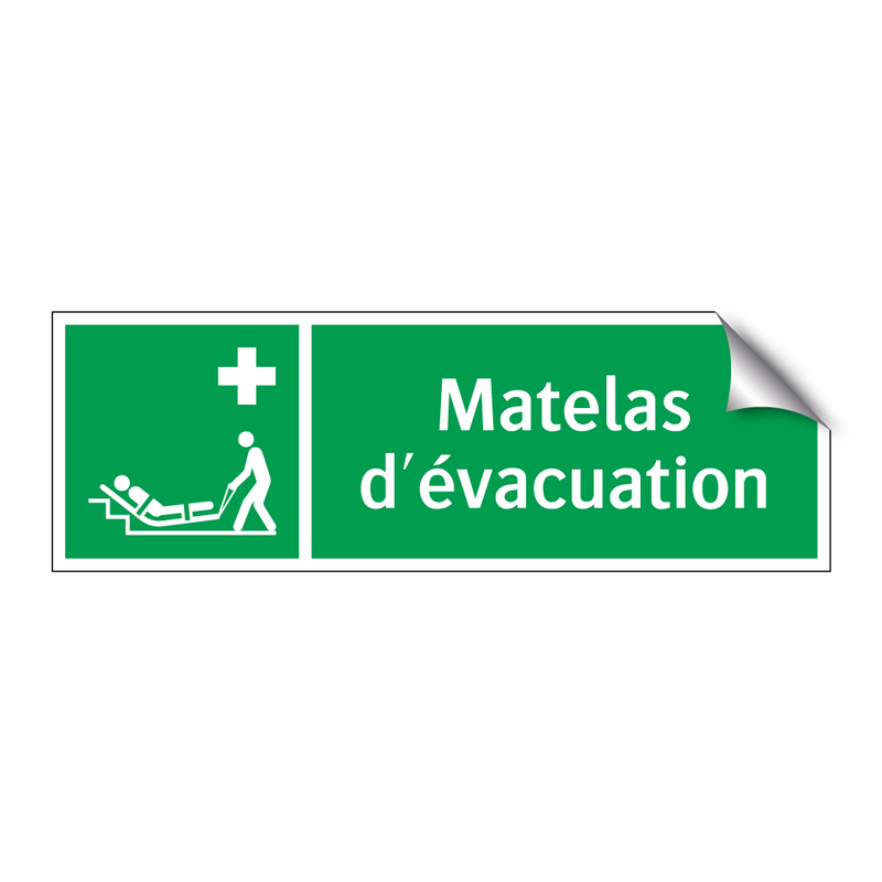 Matelas d'évacuation