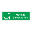 Matelas d'évacuation