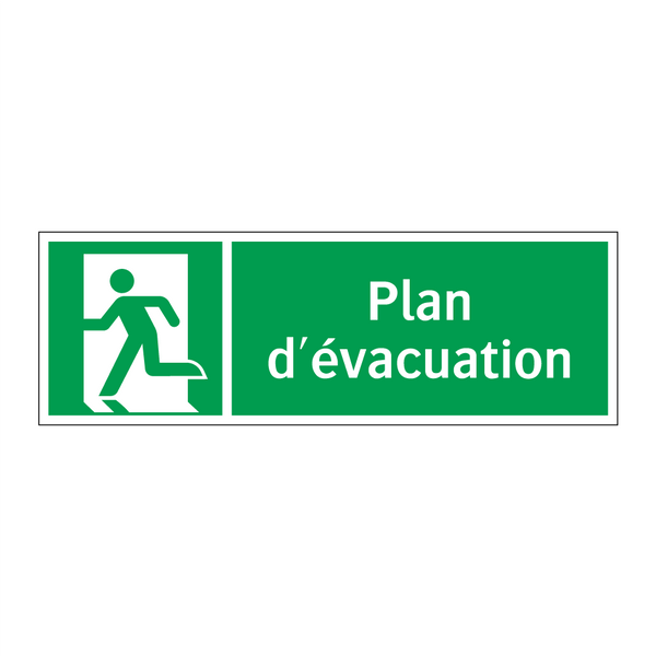 Plan d'évacuation