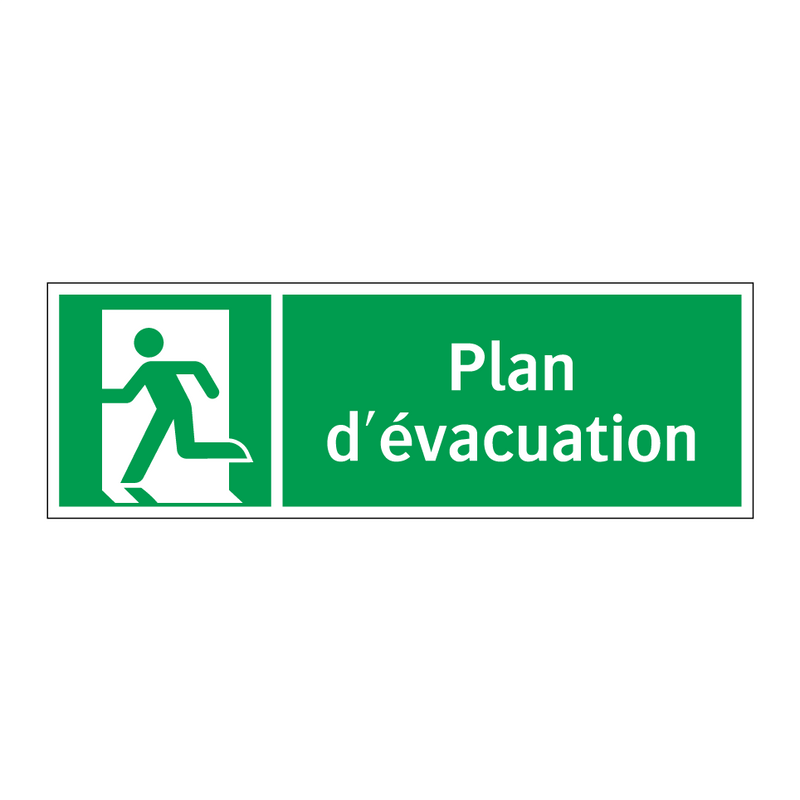 Plan d'évacuation