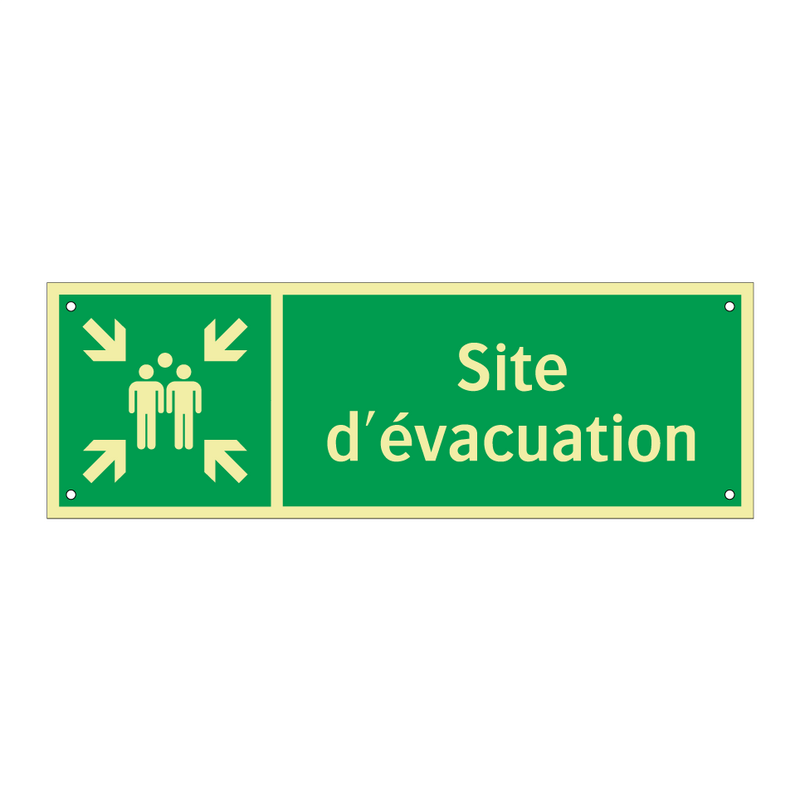 Site d'évacuation