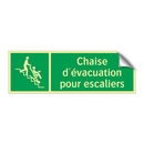 Chaise d'évacuation pour escaliers