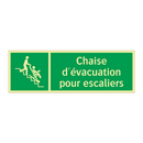 Chaise d'évacuation pour escaliers