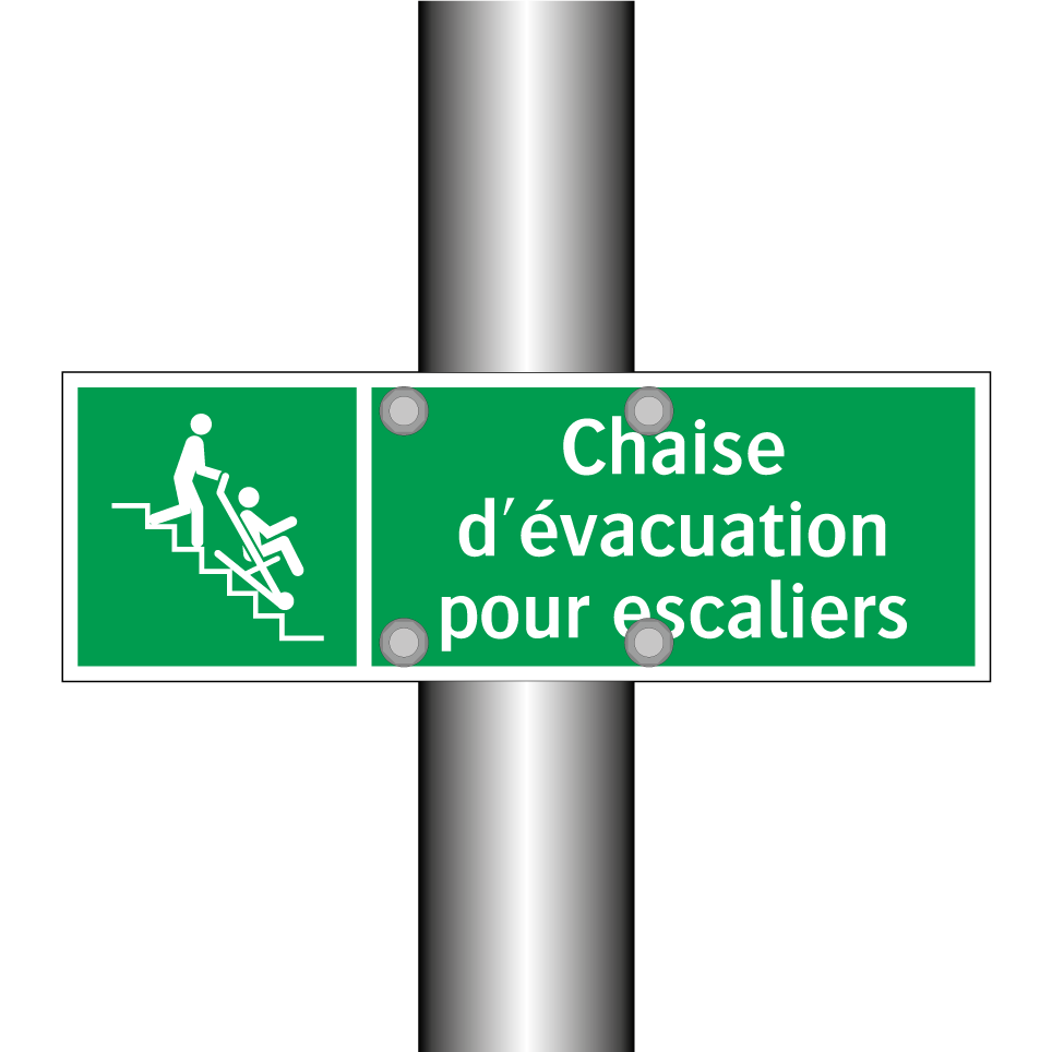 Chaise d'évacuation pour escaliers