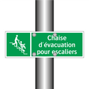 Chaise d'évacuation pour escaliers