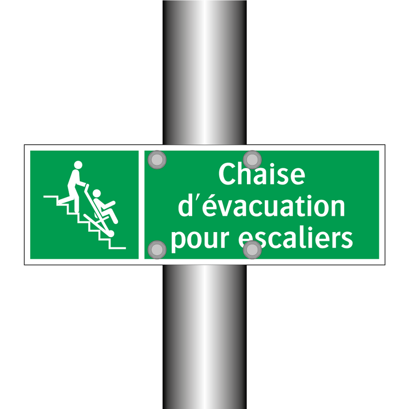 Chaise d'évacuation pour escaliers