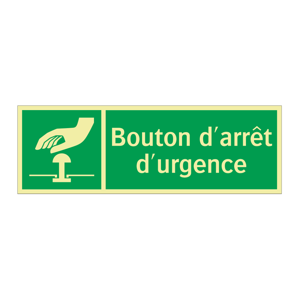 Bouton d'arrêt d'urgence