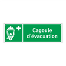 Cagoule d'évacuation