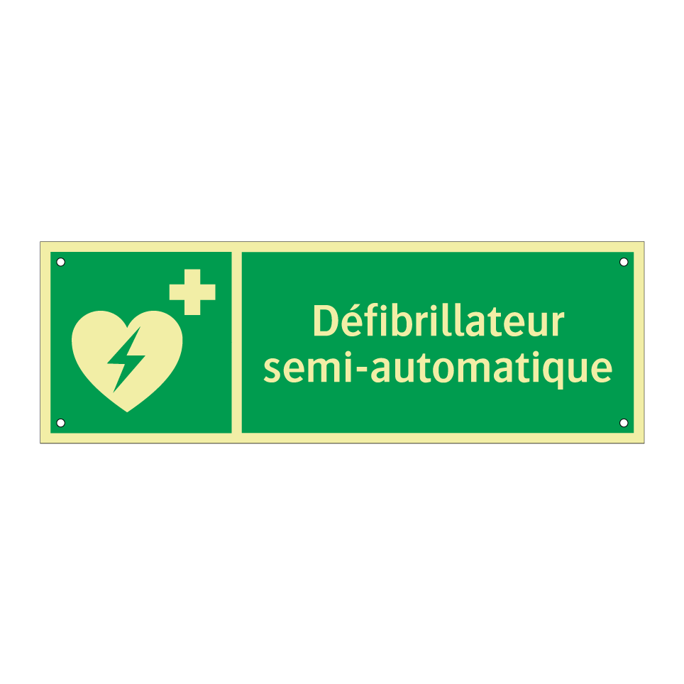 Défibrillateur semi-automatique