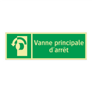 Vanne principale d'arrêt