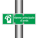 Vanne principale d'arrêt