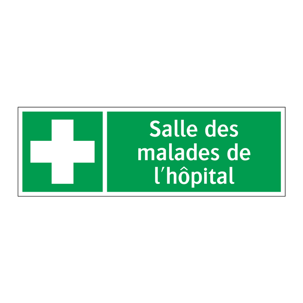 Salle des malades de l'hôpital