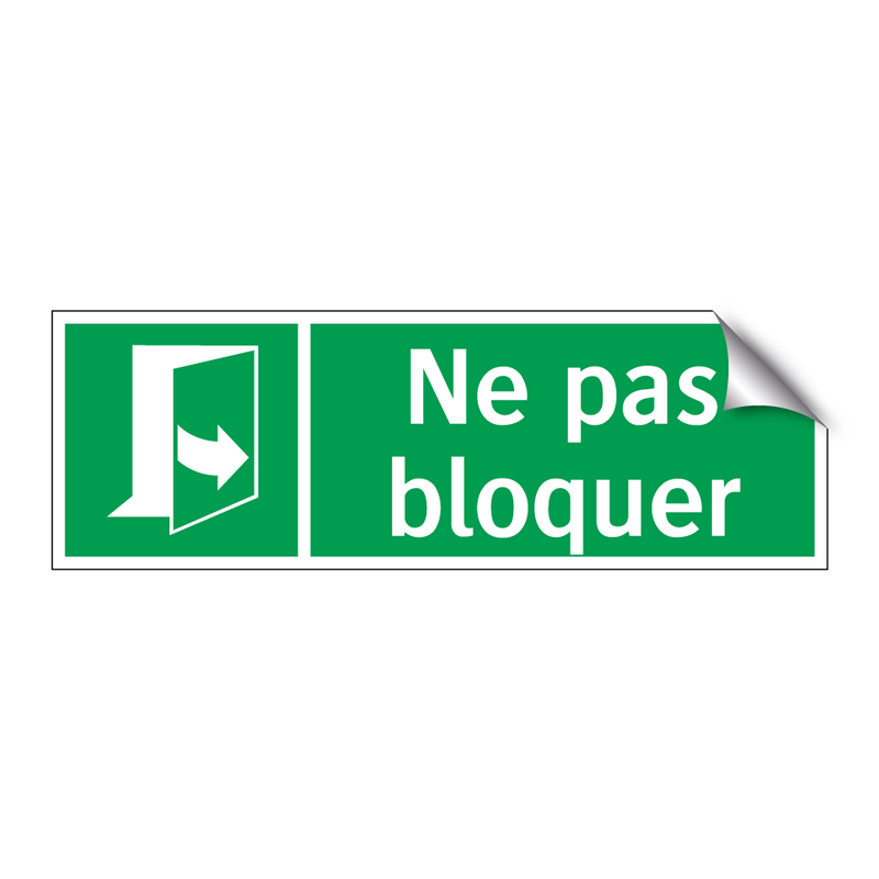 Ne pas bloquer