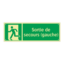 Sortie de secours (gauche)