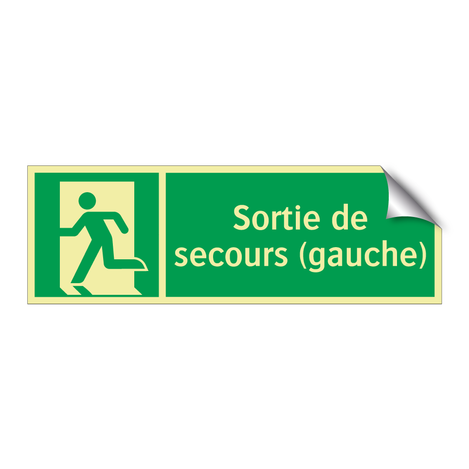 Sortie de secours (gauche)