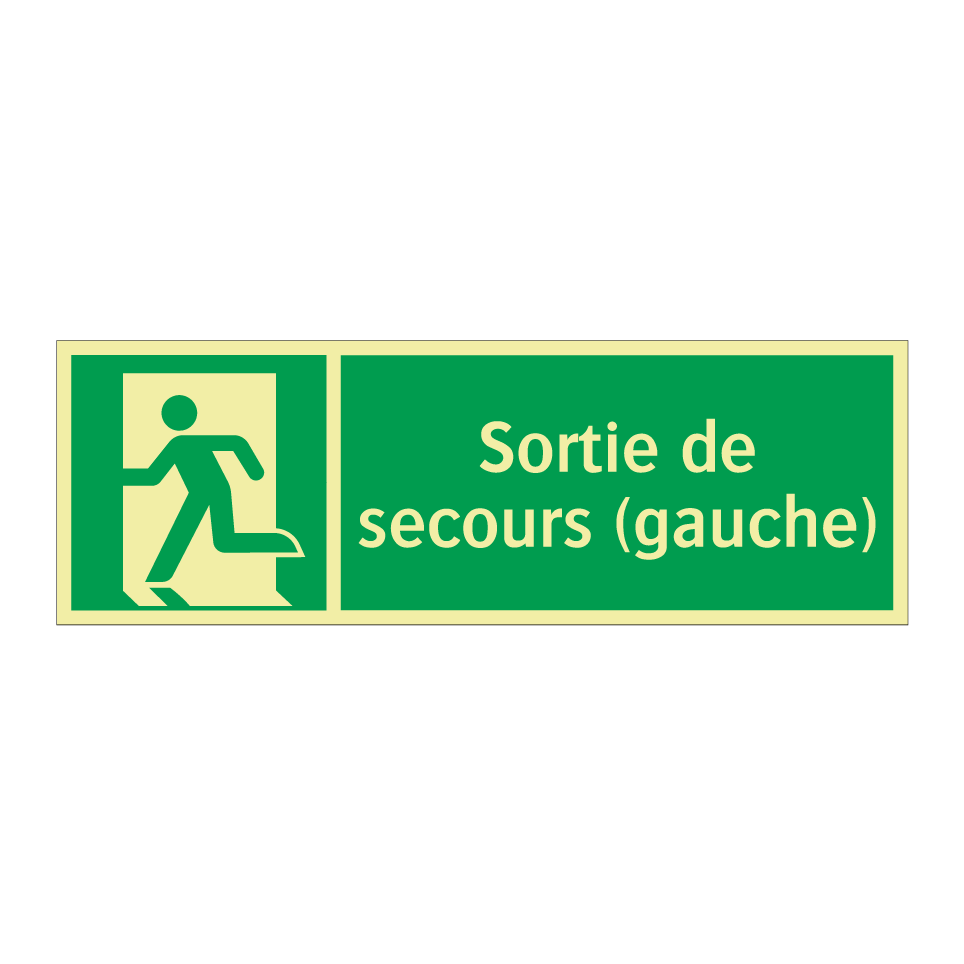 Sortie de secours (gauche)