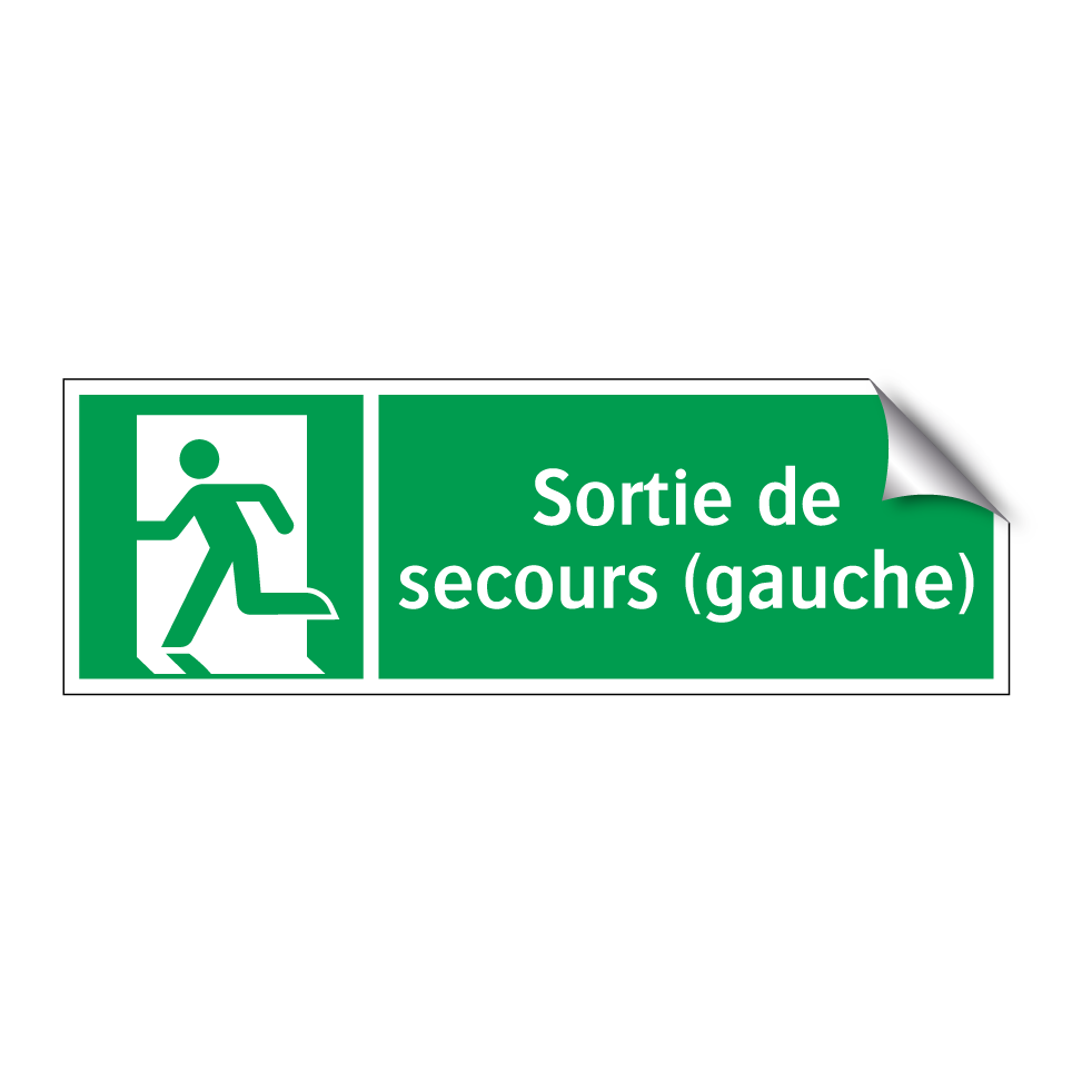 Sortie de secours (gauche)