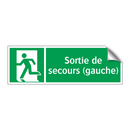 Sortie de secours (gauche)