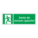 Sortie de secours (gauche)