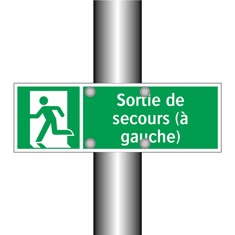 Sortie de secours (à gauche)