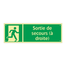 Sortie de secours (à droite)