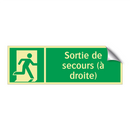 Sortie de secours (à droite)